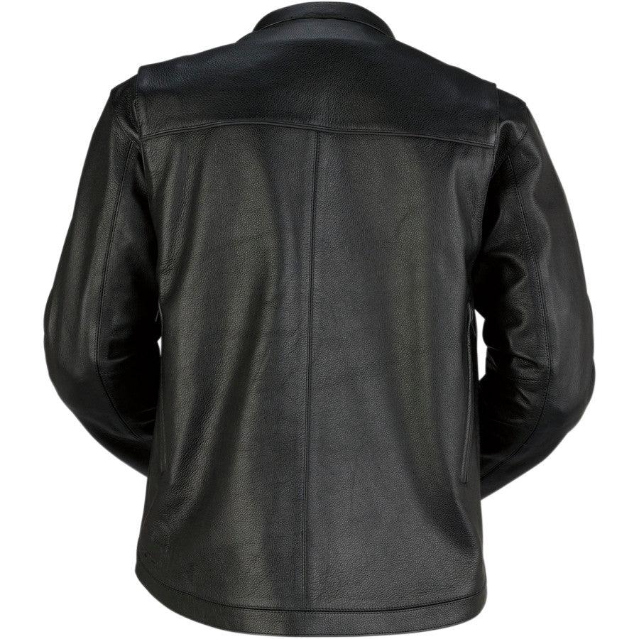 Z1R Munition Leather Jacket - Black - Motor Psycho Sport