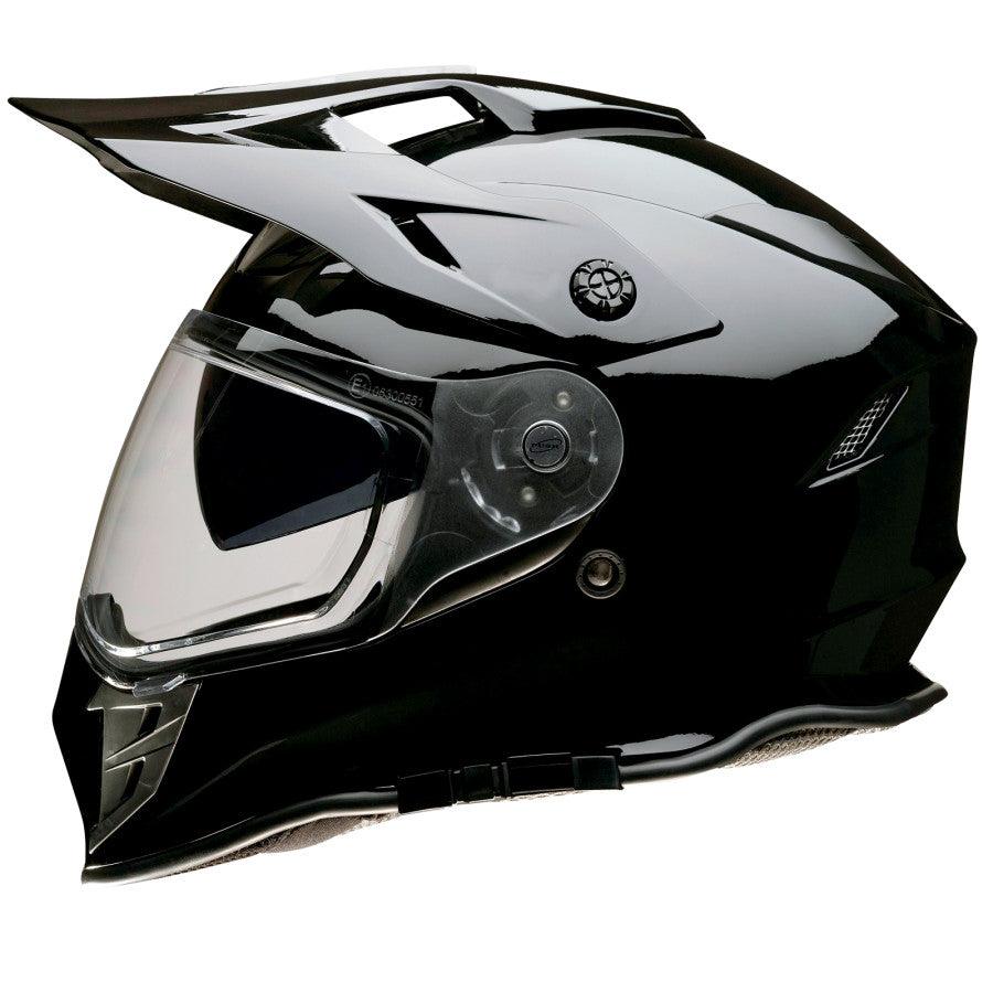 Z1R Range Dual Sport Helmet - Black - Motor Psycho Sport