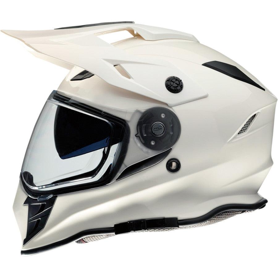 Z1R Range Dual Sport Helmet - White - Motor Psycho Sport