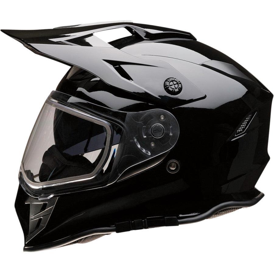 Z1R Range Snow Dual Pane Helmet - Black - Motor Psycho Sport