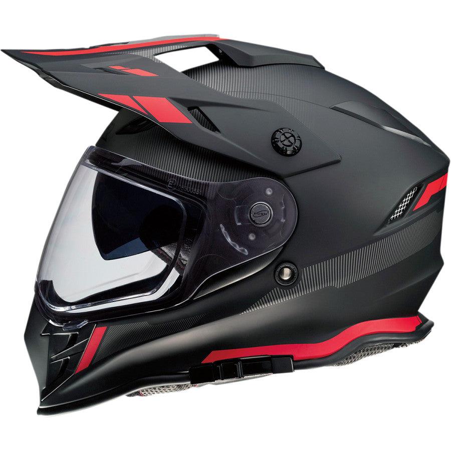 Z1R Range Uptake Helmet - Black/Red - Motor Psycho Sport