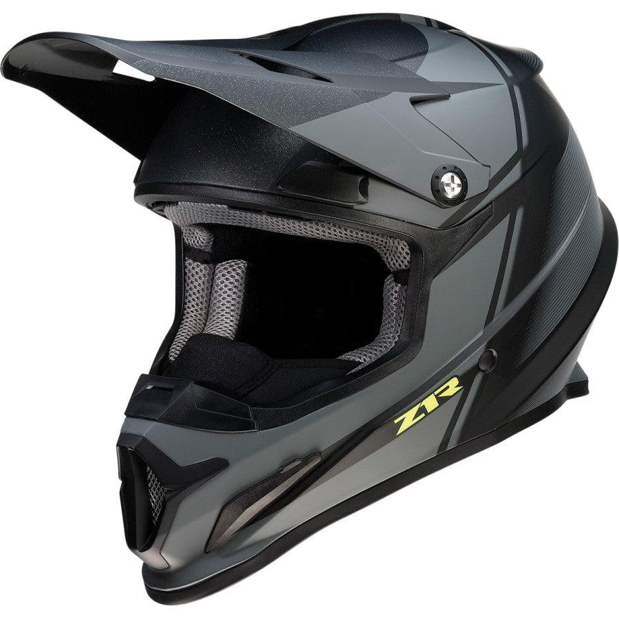 Z1R Rise Cambio Helmet - Black/Hi-Viz - Motor Psycho Sport