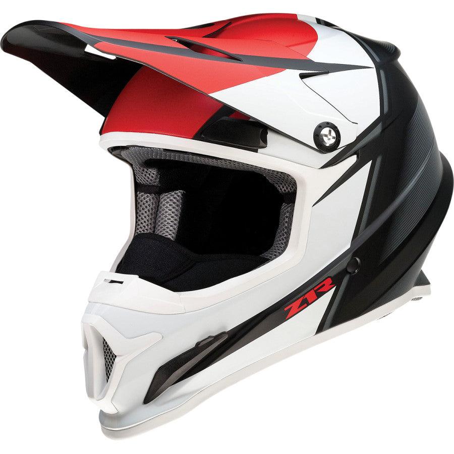 Z1R Rise Cambio Helmet - Red/Black/White - Motor Psycho Sport