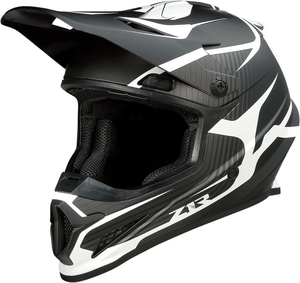 Z1R Rise Flame Black Helmet - Motor Psycho Sport