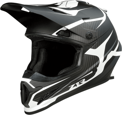 Z1R Rise Flame Black Helmet - Motor Psycho Sport