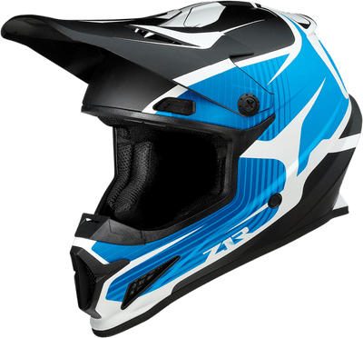 Z1R Rise Flame Blue Helmet - Motor Psycho Sport