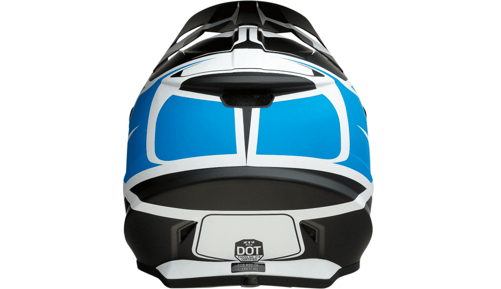 Z1R Rise Flame Blue Helmet - Motor Psycho Sport