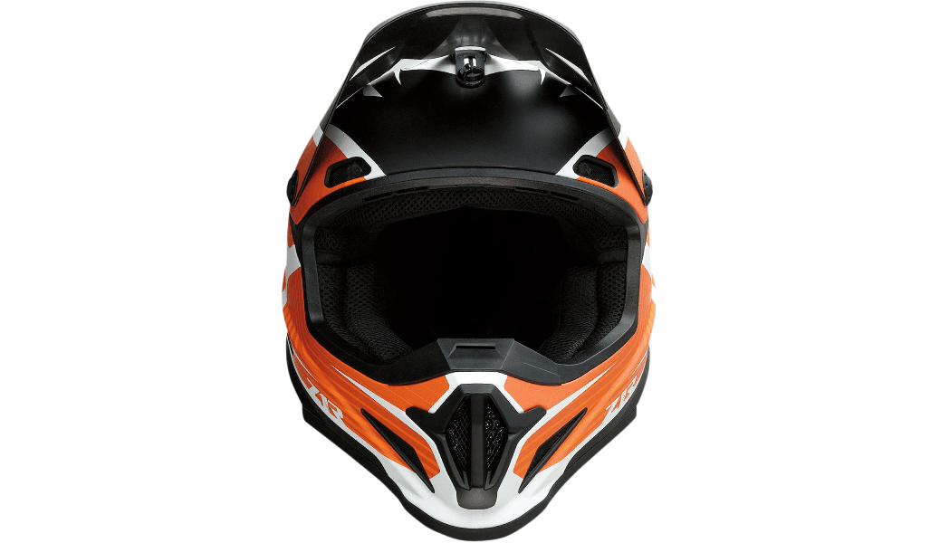 Z1R Rise Flame Orange Helmet - Motor Psycho Sport