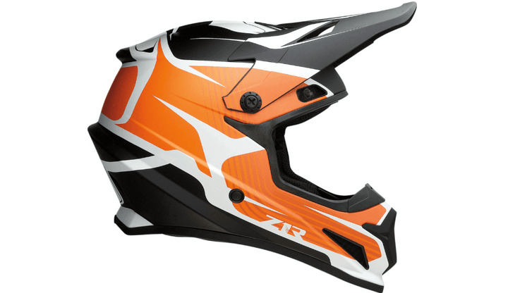 Z1R Rise Flame Orange Helmet - Motor Psycho Sport