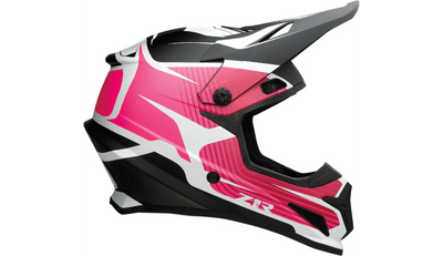 Z1R Rise Flame Pink Helmet - Motor Psycho Sport