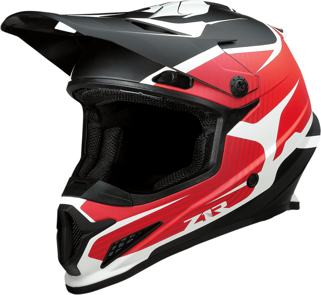 Z1R Rise Flame Red Helmet - Motor Psycho Sport