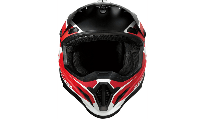 Z1R Rise Flame Red Helmet - Motor Psycho Sport