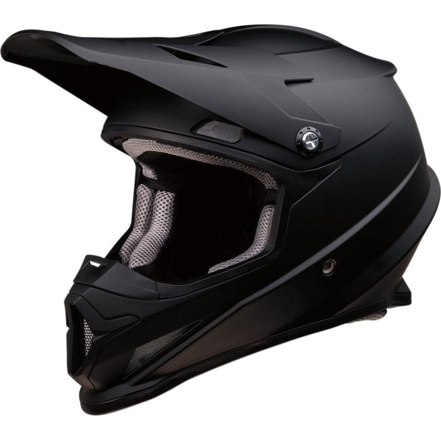 Z1R Rise Solid Helmet - Flat Black - Motor Psycho Sport