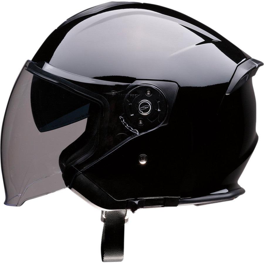 Z1R Road Maxx Helmet - Gloss Black - Motor Psycho Sport