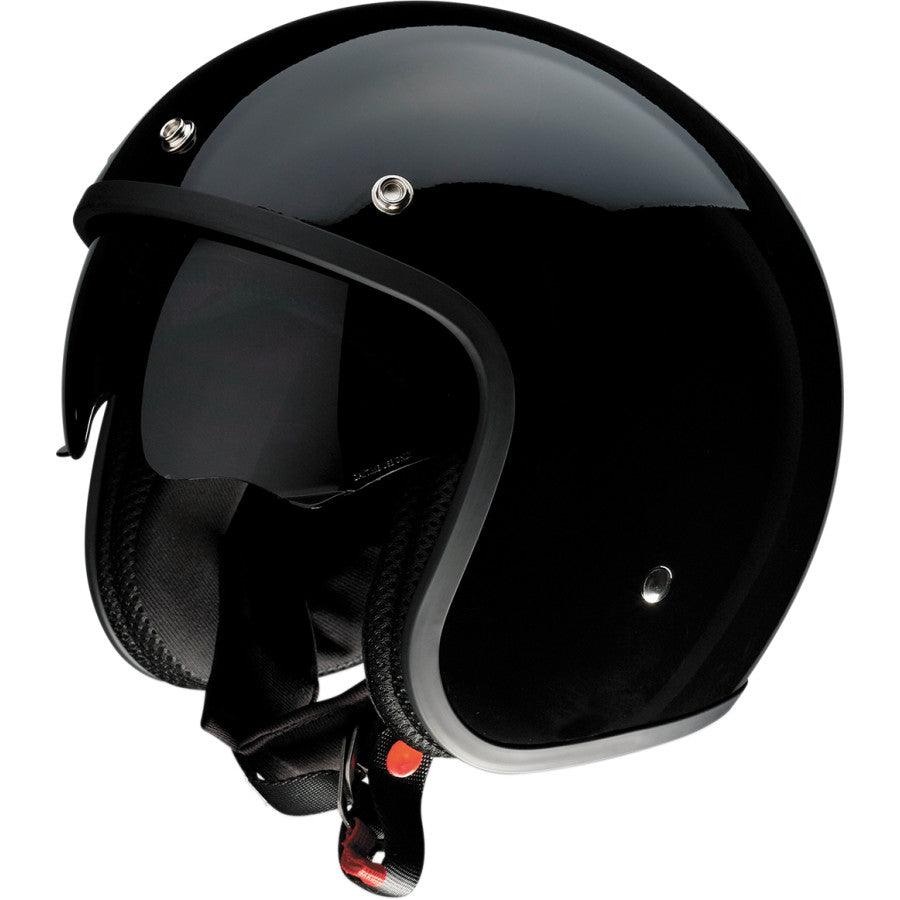 Z1R Saturn SV Helmet — Solid - Black - Motor Psycho Sport
