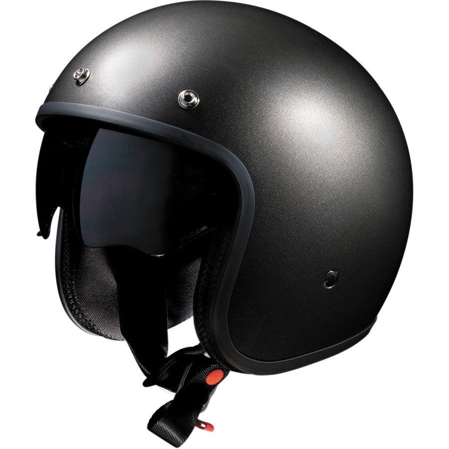 Z1R Saturn SV Helmet — Solid - Titanium - Motor Psycho Sport