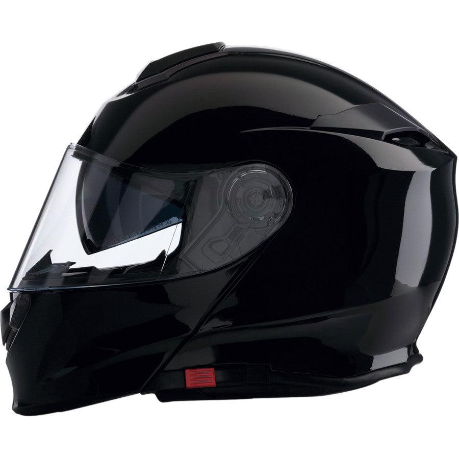 Z1R Solaris Modular Helmet - Black - Motor Psycho Sport