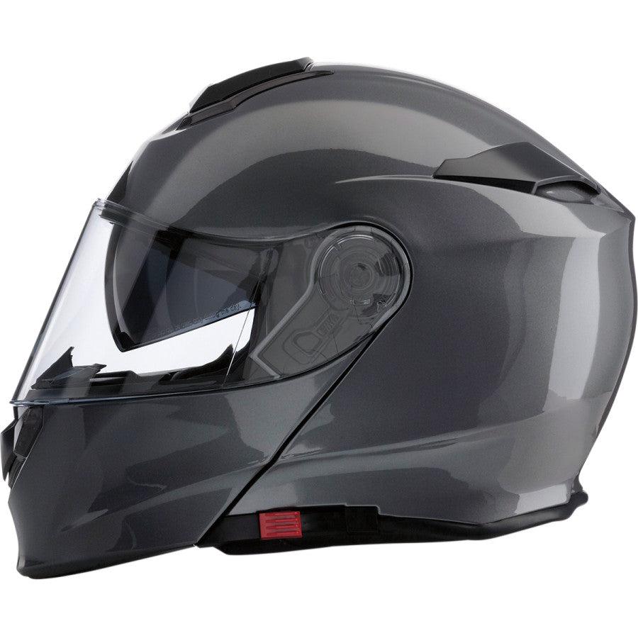 Z1R Solaris Modular Helmet - Dark Silver - Motor Psycho Sport