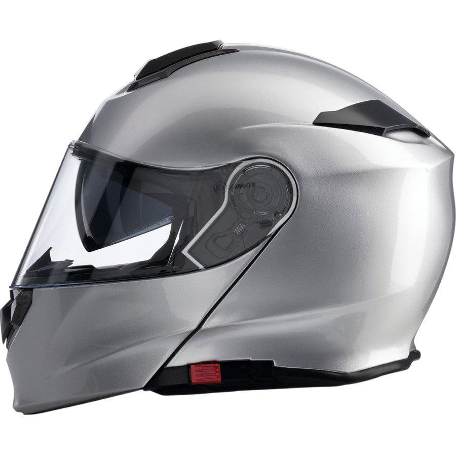 Z1R Solaris Modular Helmet - Silver - Motor Psycho Sport