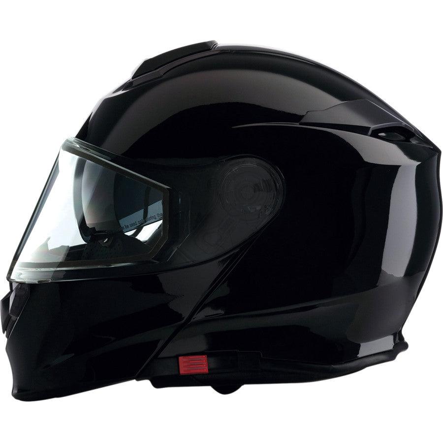 Z1R Solaris Modular Snow Helmet - Black - Motor Psycho Sport