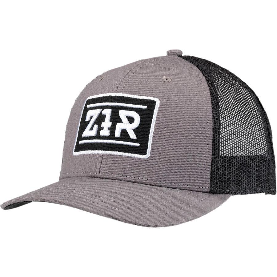 Z1R Trucker Snapback Hat - Gray/Black - Motor Psycho Sport