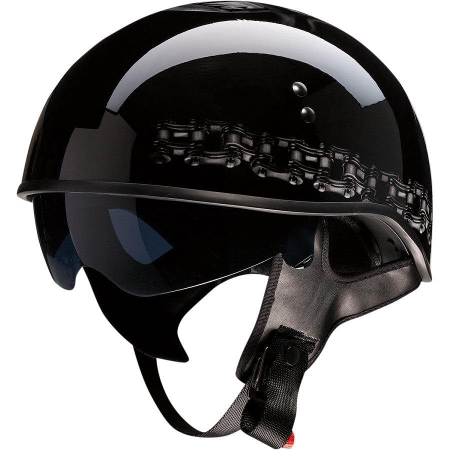 Z1R Vagrant FTW Helmet - Black/Gray - Motor Psycho Sport