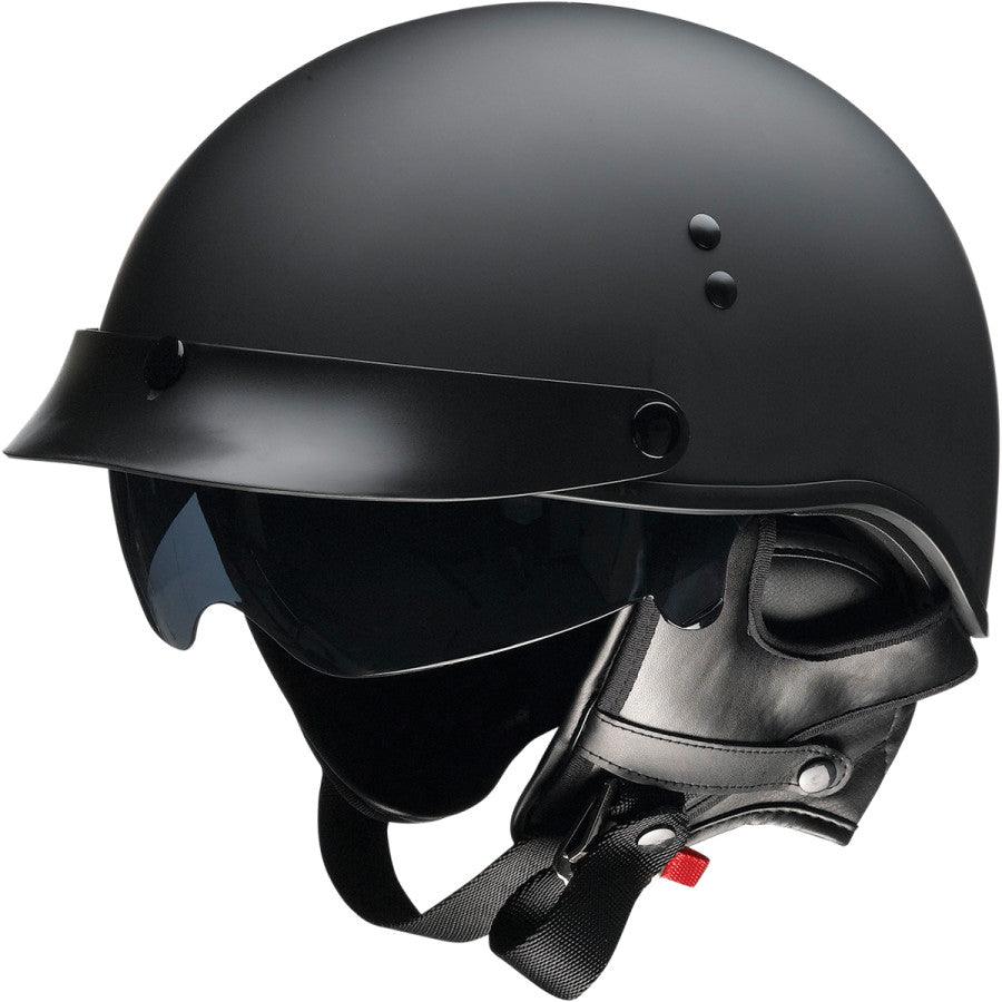 Z1R Vagrant NC Helmet - Flat Black - Motor Psycho Sport