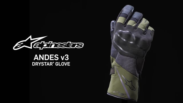 Alpinestars Andes V3 Drystar Glove - Black Forest