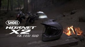 Shoei Hornet X2 Adventure Helmet - Matte Deep Gray